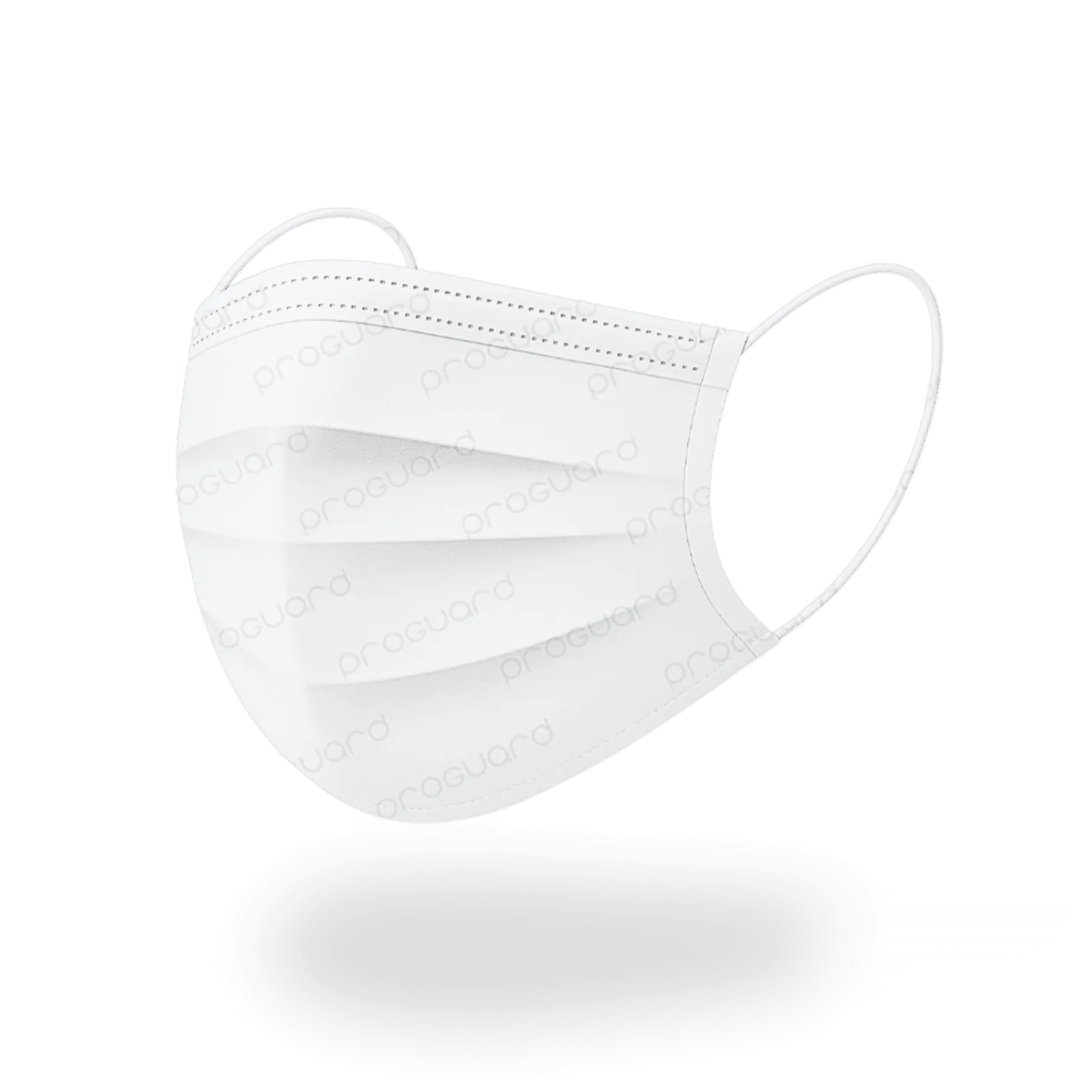 PROGUARD 3-Ply Surgical Mask (White)