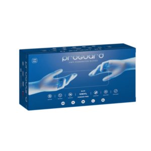 Pro+Guard Vinyl Gloves (Blue - Powdered)