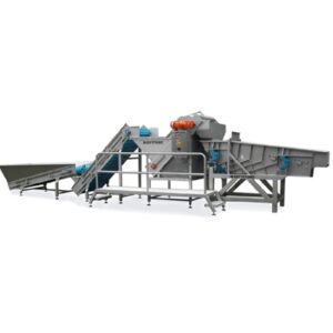 CARROT CUTTING- AND GRADING LINE