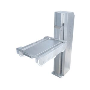 Lifting device for roller