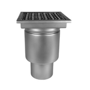 Single drains with vertical exits