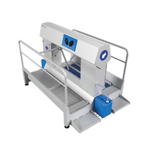 COMBI with sole cleaning and sole disinfection
